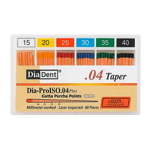 Diadent Gutta Percha Points 4%