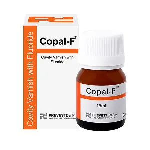 Prevest Copal F – Fluoride Cavity Varnish for Dentin Protection 1 Prevest Copal F – Fluoride Cavity Varnish for Dentin Protection