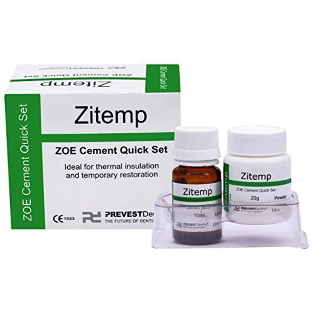 Prevest Zitemp – Zinc Oxide Eugenol Temporary Cement 3 Zitemp Prevest dental