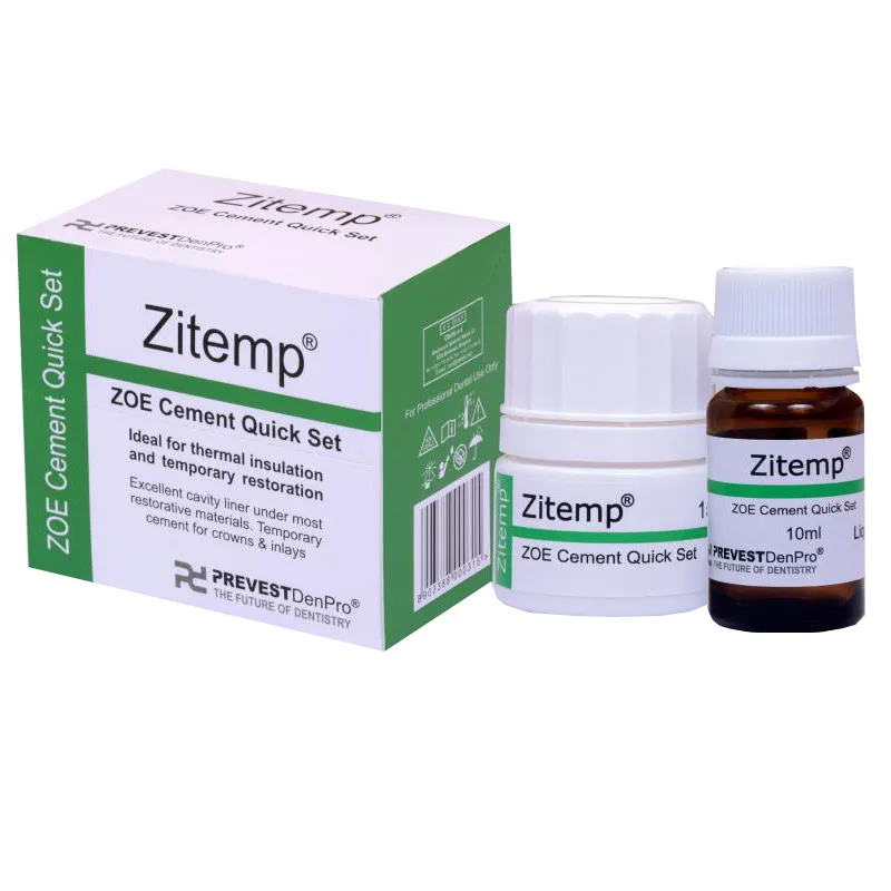 Prevest Zitemp – Zinc Oxide Eugenol Temporary Cement 2 Prevest Zitemp – Zinc Oxide Eugenol Temporary Cement - Image 2