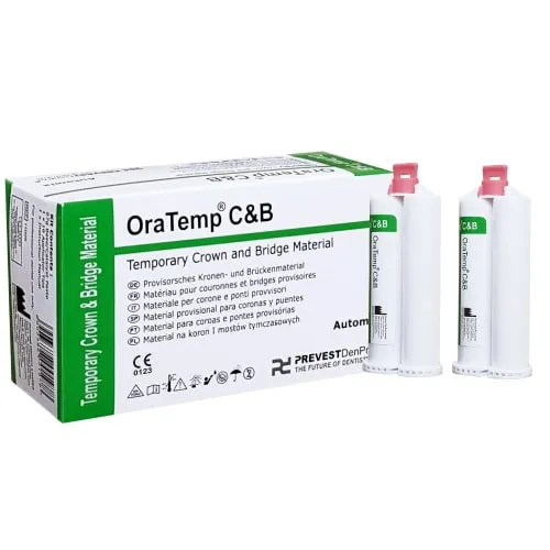 Prevest DenPro Oratemp C&B Crown and Bridge Material 2 OraTemp C&B Prevest dental