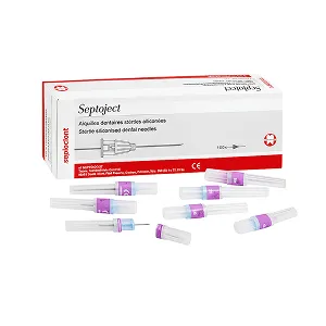 Septodont Septoject Needles For Dental Cartridge Syringe
