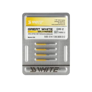 Ss White Great White Bur Gw-2 (Pack Of 5)
